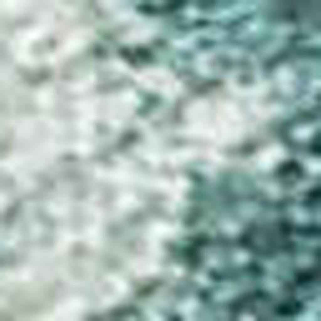 5' X 8' Teal Blue Ivory And Gold Abstract Washable Indoor Outdoor Area Rug