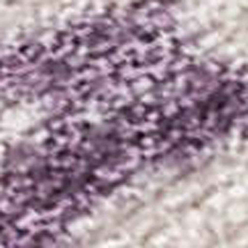 8' X 10' Plum Ivory And Gold Abstract Washable Indoor Outdoor Area Rug