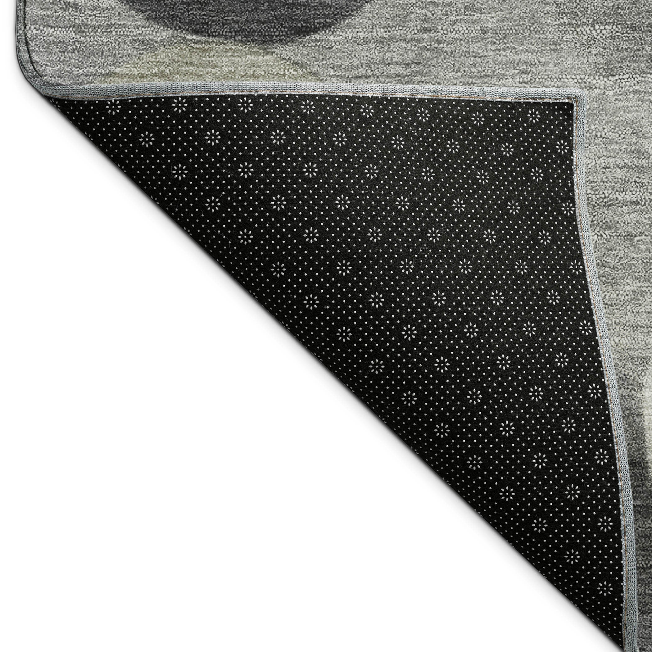 10' X 14' Gray And Silver Geometric Washable Indoor Outdoor Area Rug - Sports & Outdoor