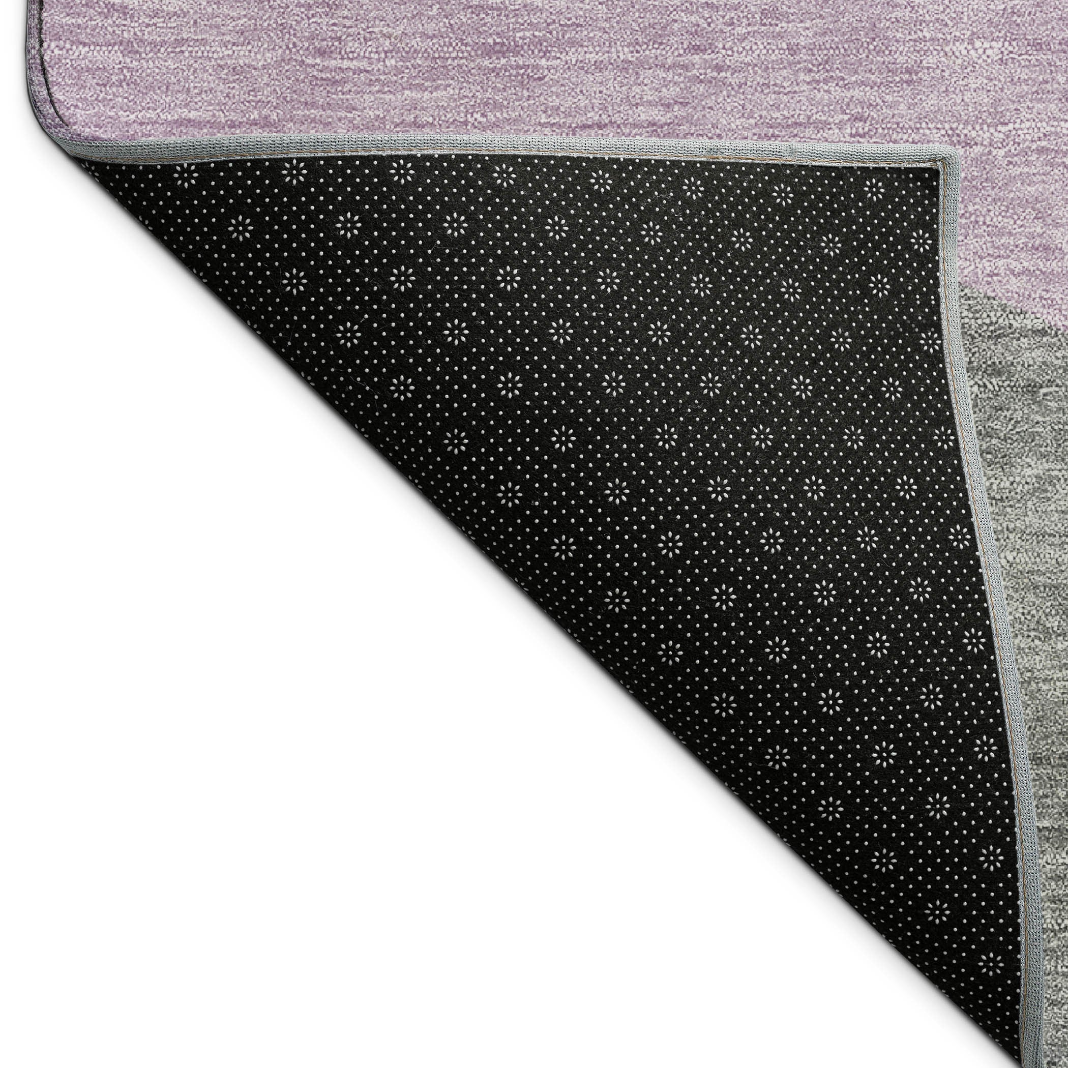 5' X 8' Plum And Gray Abstract Washable Indoor Outdoor Area Rug - Sports & Outdoor