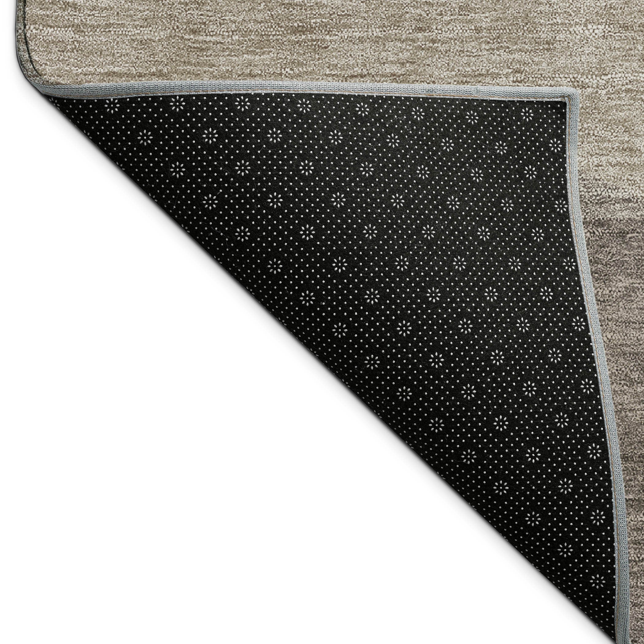3' X 5' Coffee And Gray Abstract Washable Indoor Outdoor Area Rug - Sports & Outdoor