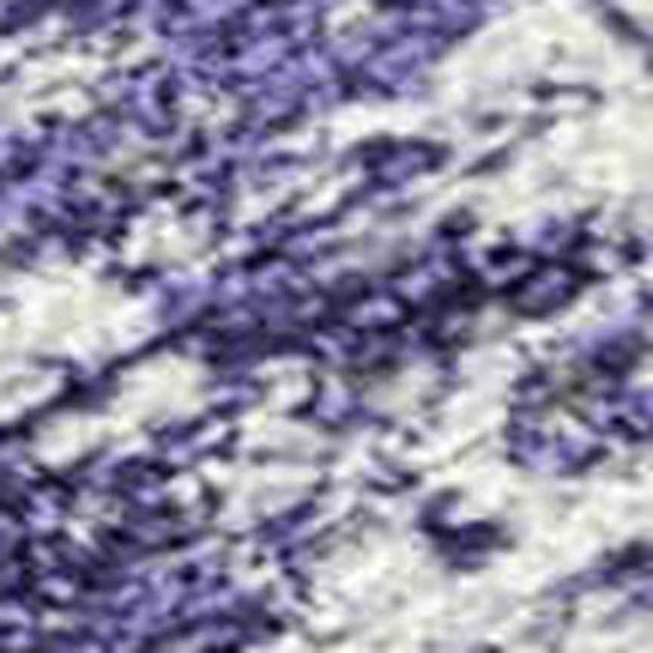 5' X 8' Lavender Ivory And Gray Striped Washable Indoor Outdoor Area Rug