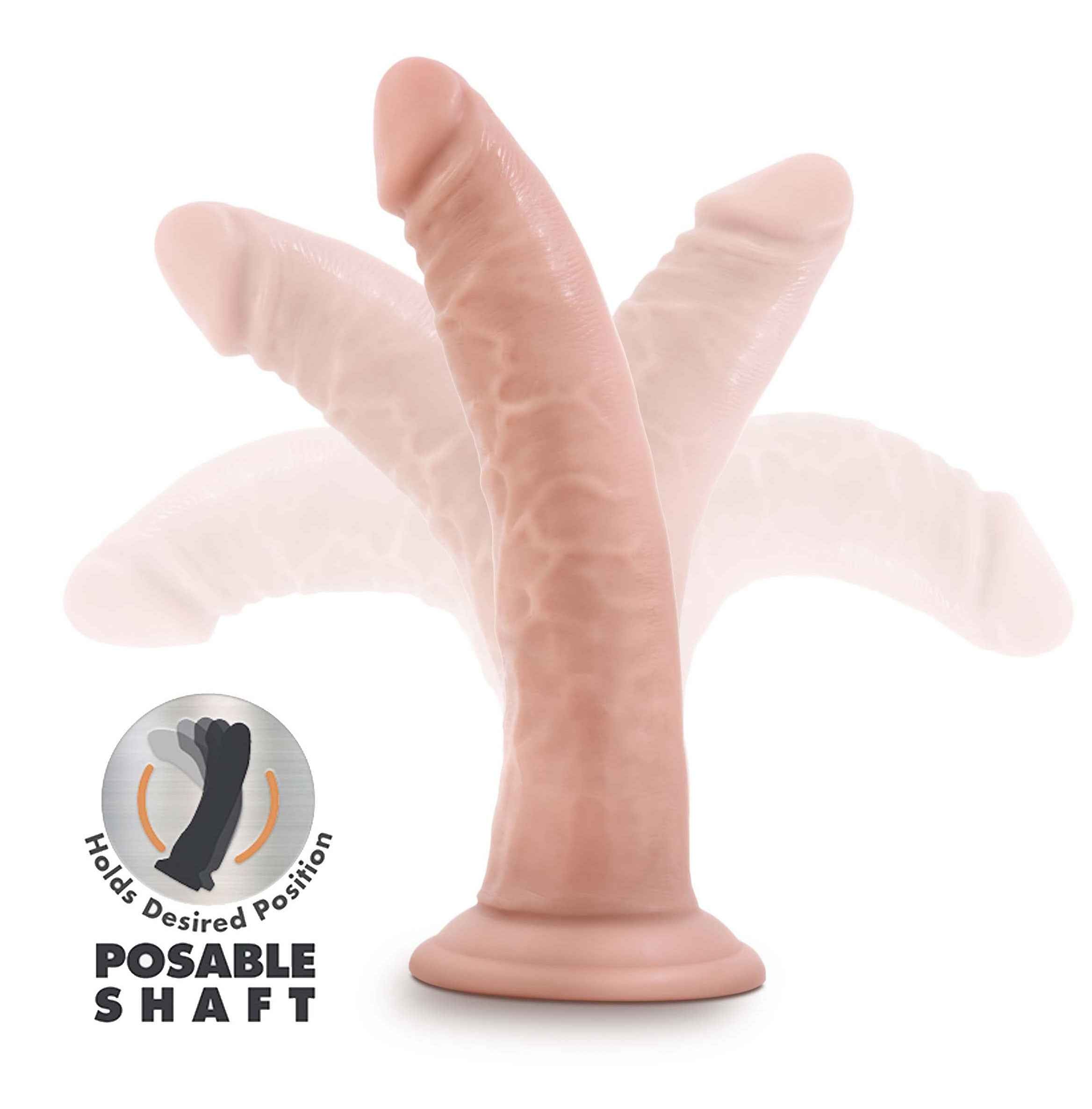 Dr. Skin Plus - Inch Posable Dildo