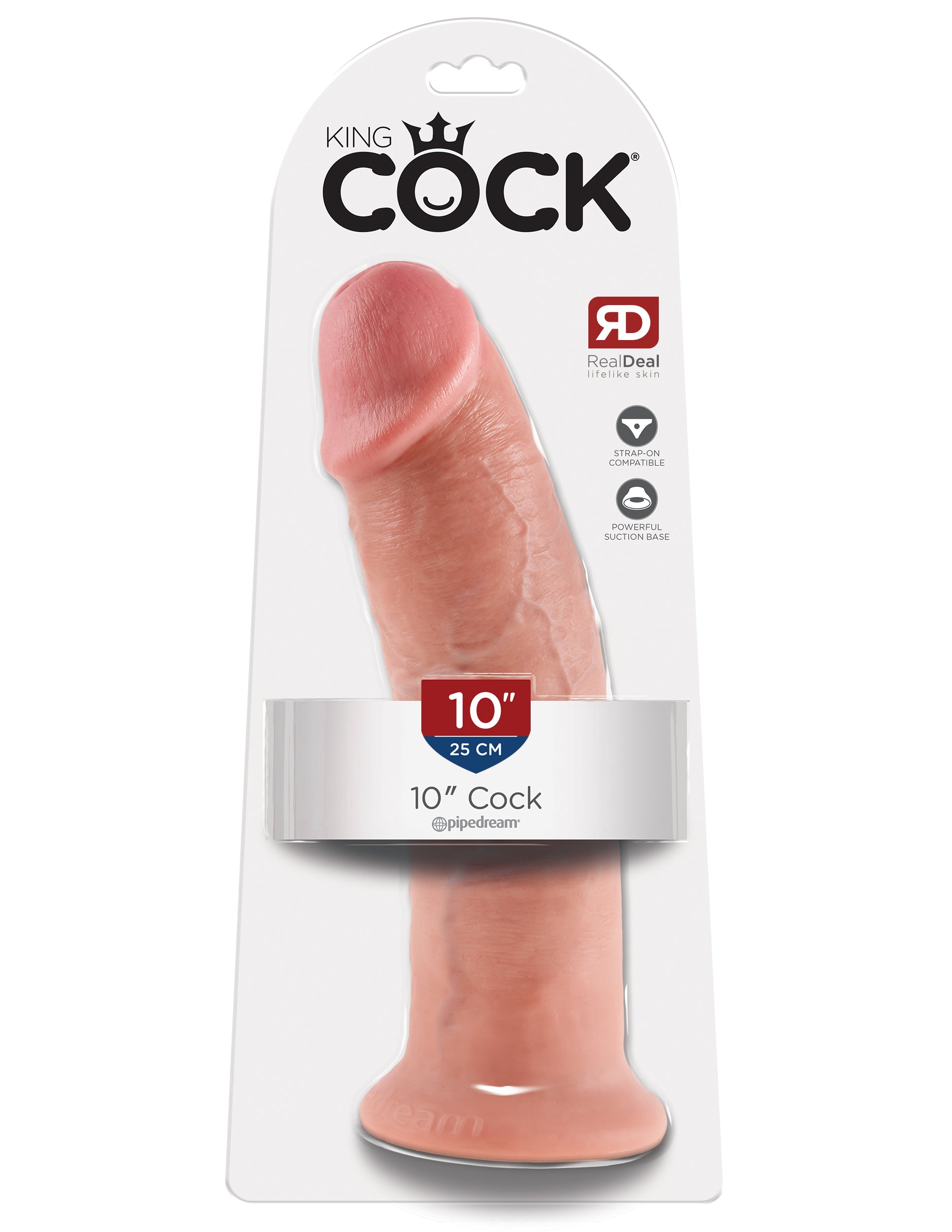 King Cock 10in Cock Flesh