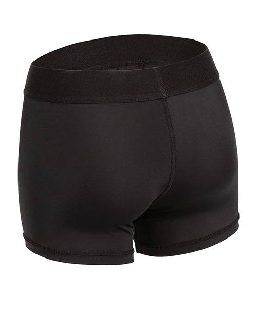 Boundless Boxer Brief Harness Black - Small/Medium - Adult Products