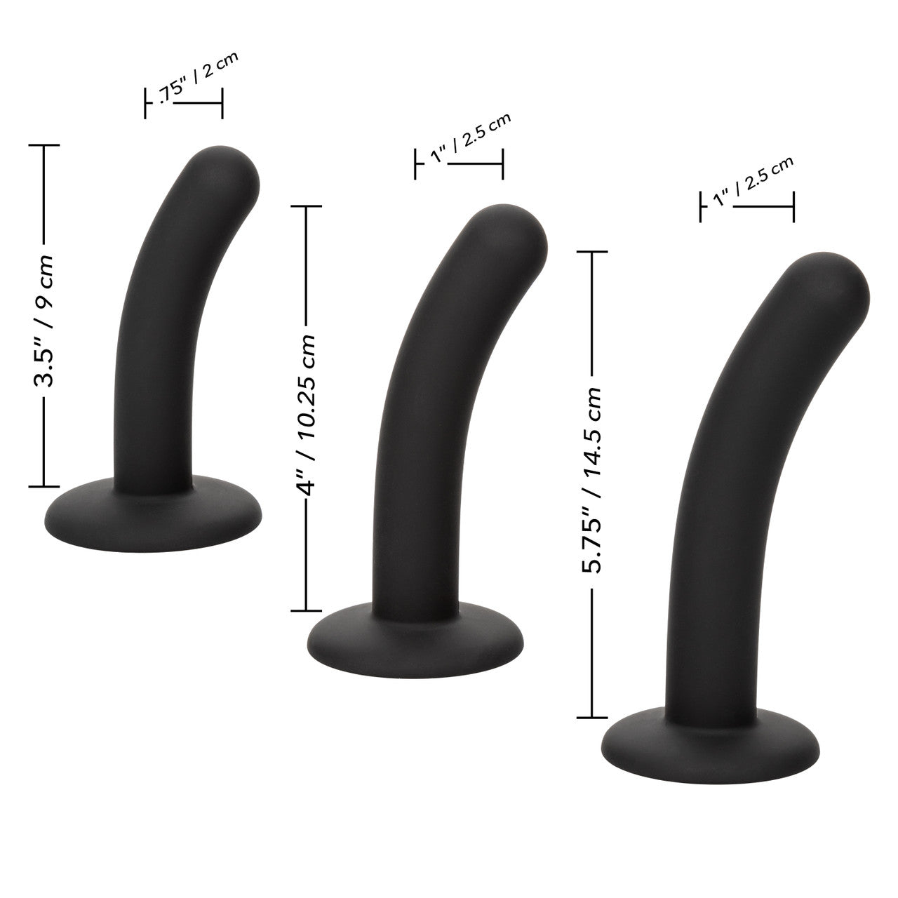 Boundless Silicone Curved Pegging Kit - Adult Products