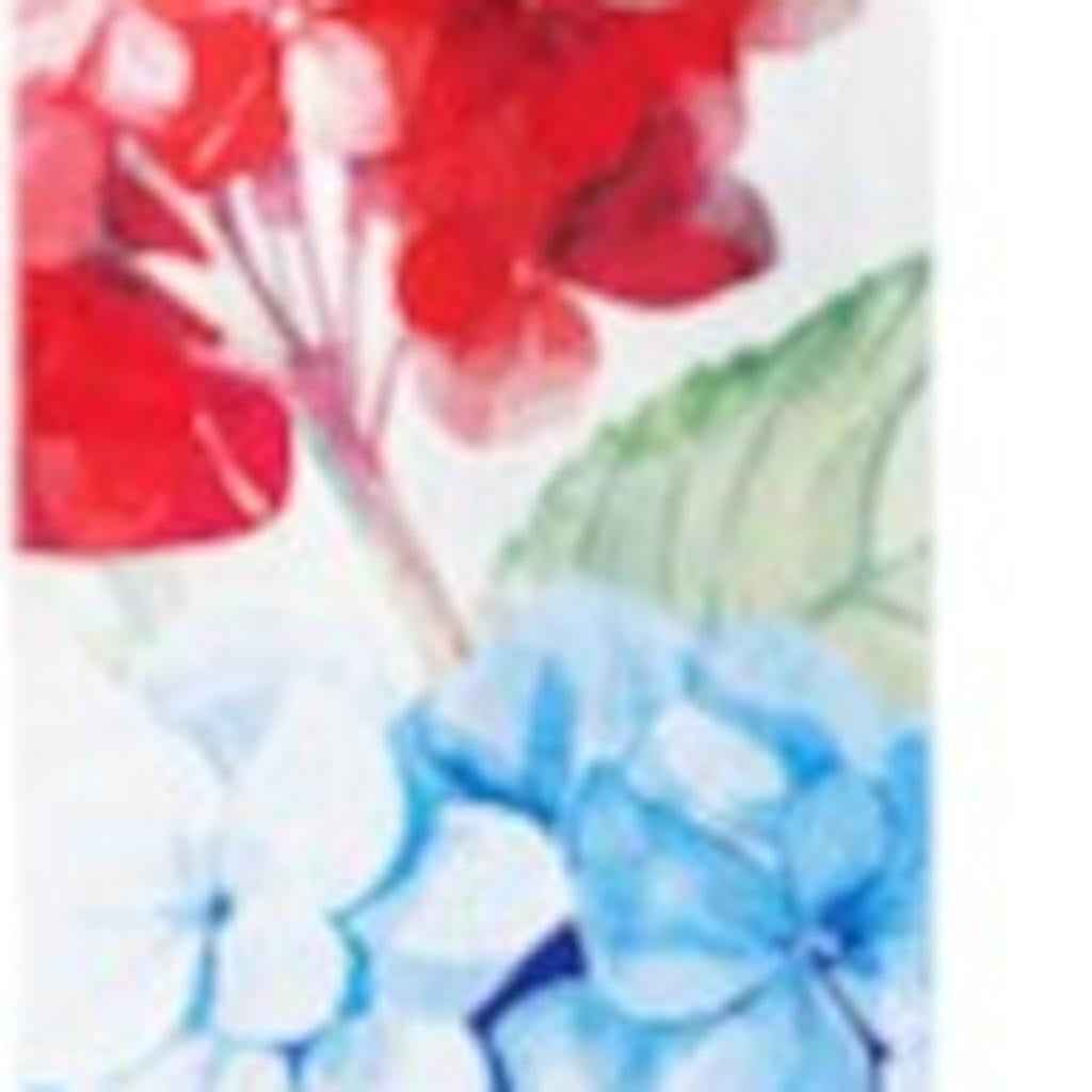 72" White And Blue Solid Wood Porch Sign