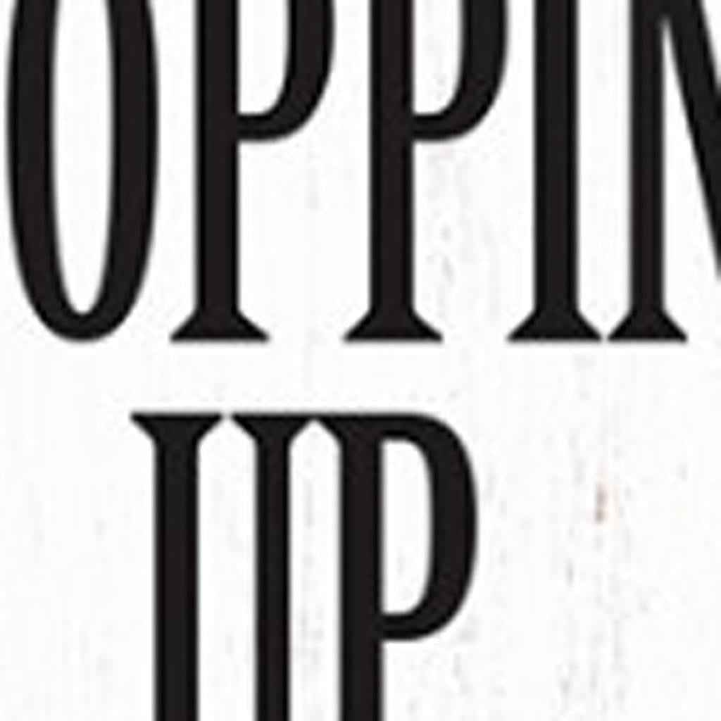 72" White And Black Solid Wood Porch Sign