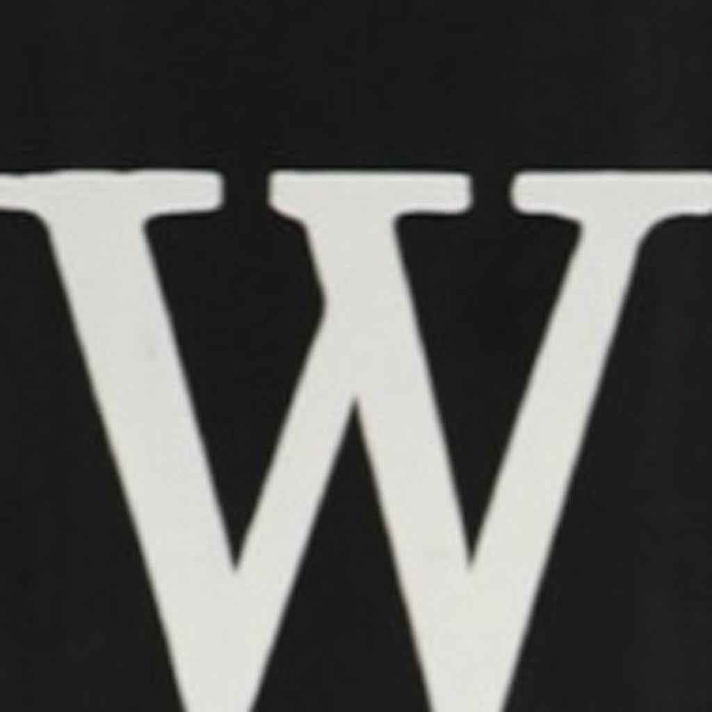 72" Black And White Solid Wood Porch Sign