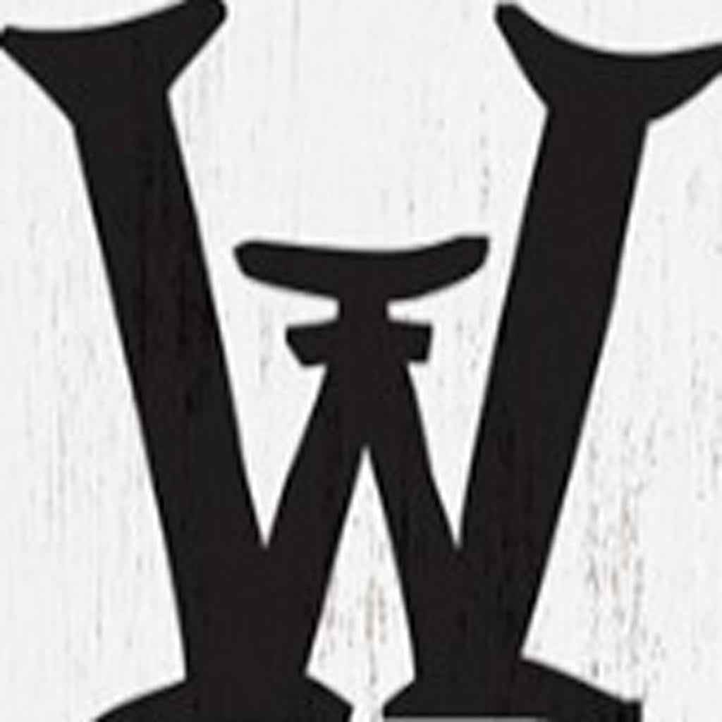 72" White Orange And Black Halloween Pumpkin Solid Wood Porch Sign