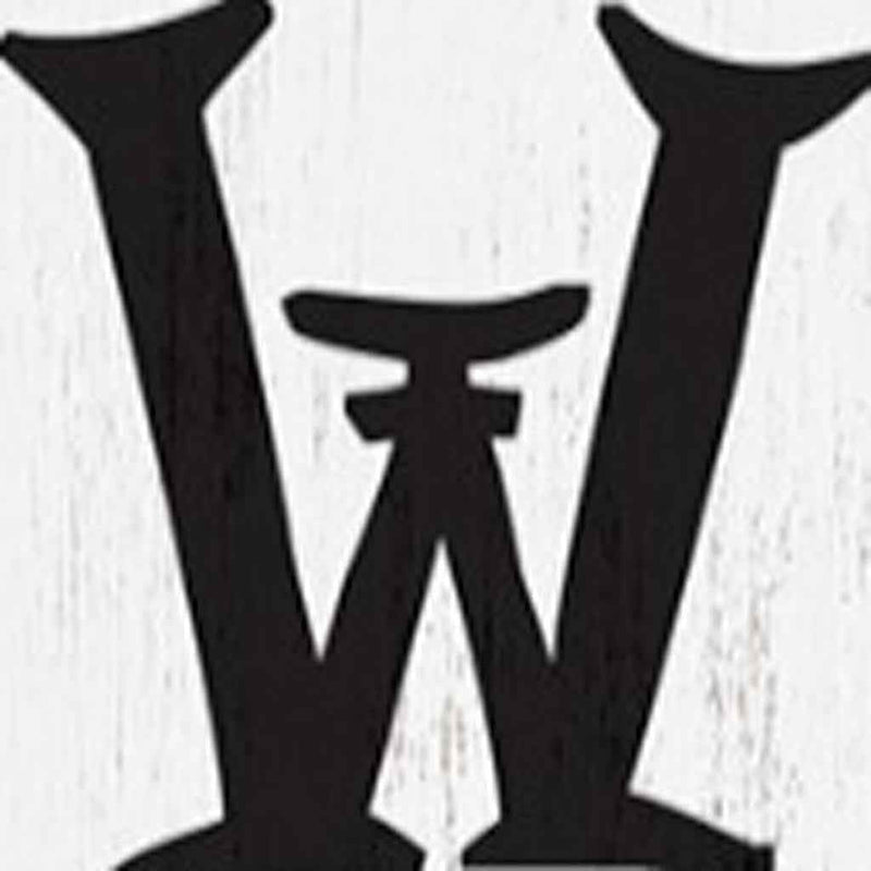 72" White Orange And Black Halloween Pumpkin Solid Wood Porch Sign