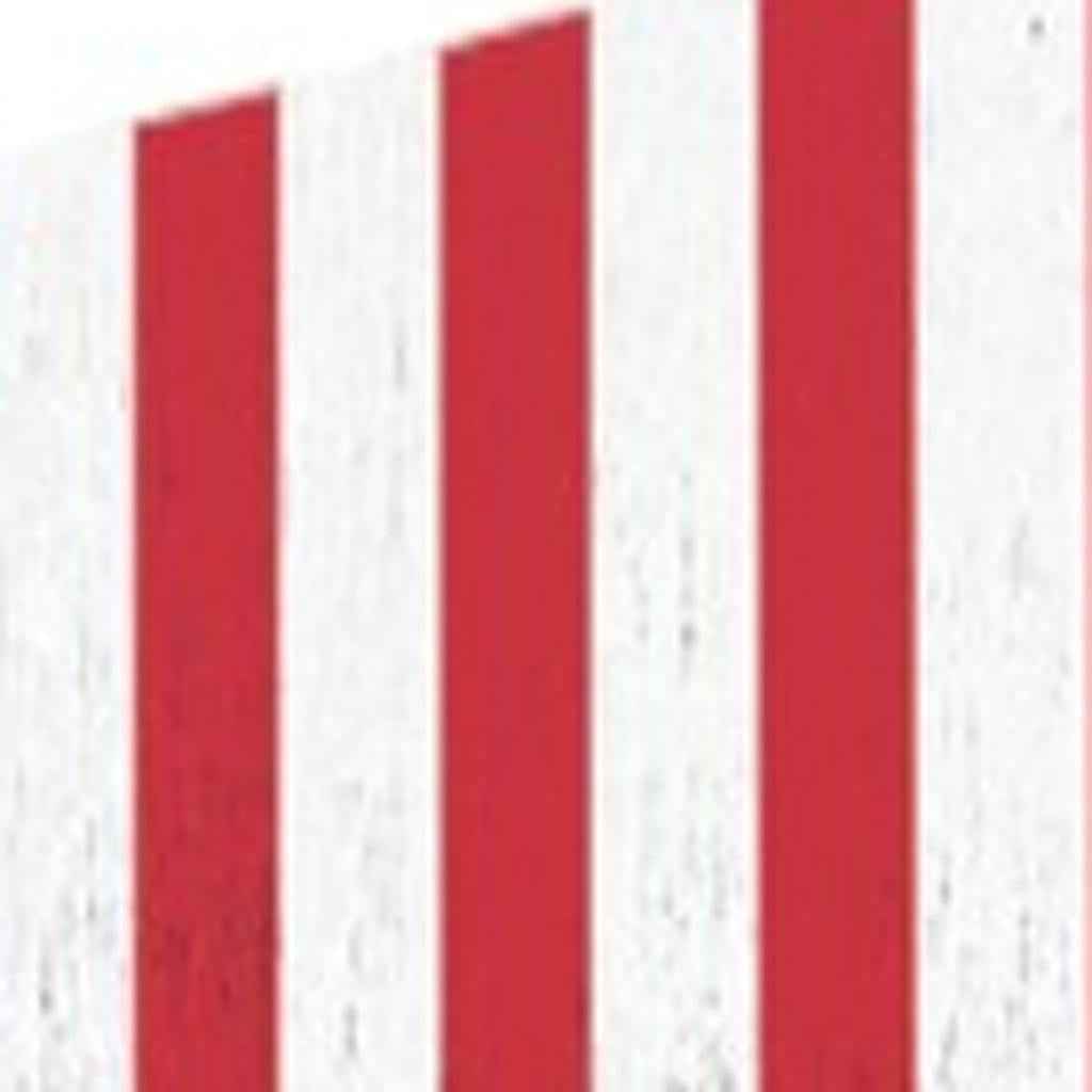 72" Red White And Blue Solid Wood Porch Sign