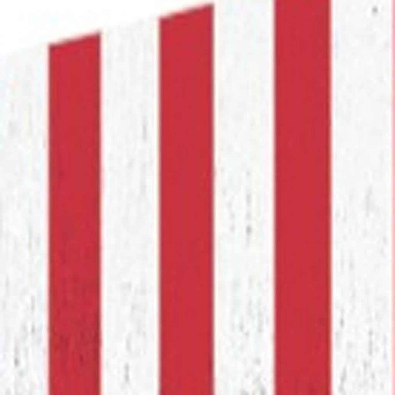 72" Red White And Blue Solid Wood Porch Sign