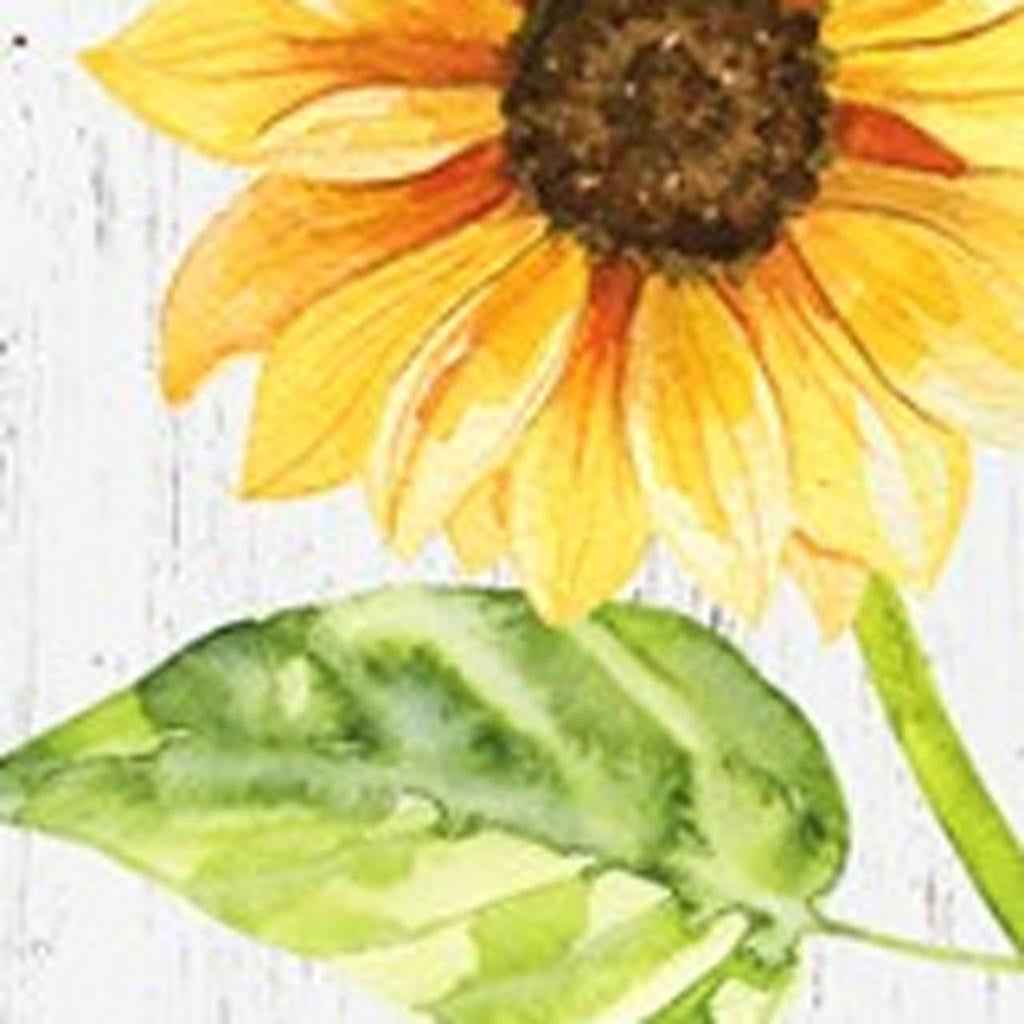 72" White Yellow And Green Solid Wood Porch Sign