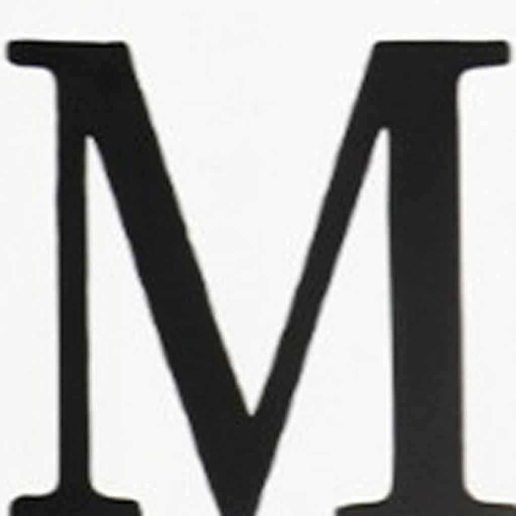 72" White And Black Solid Wood Porch Sign