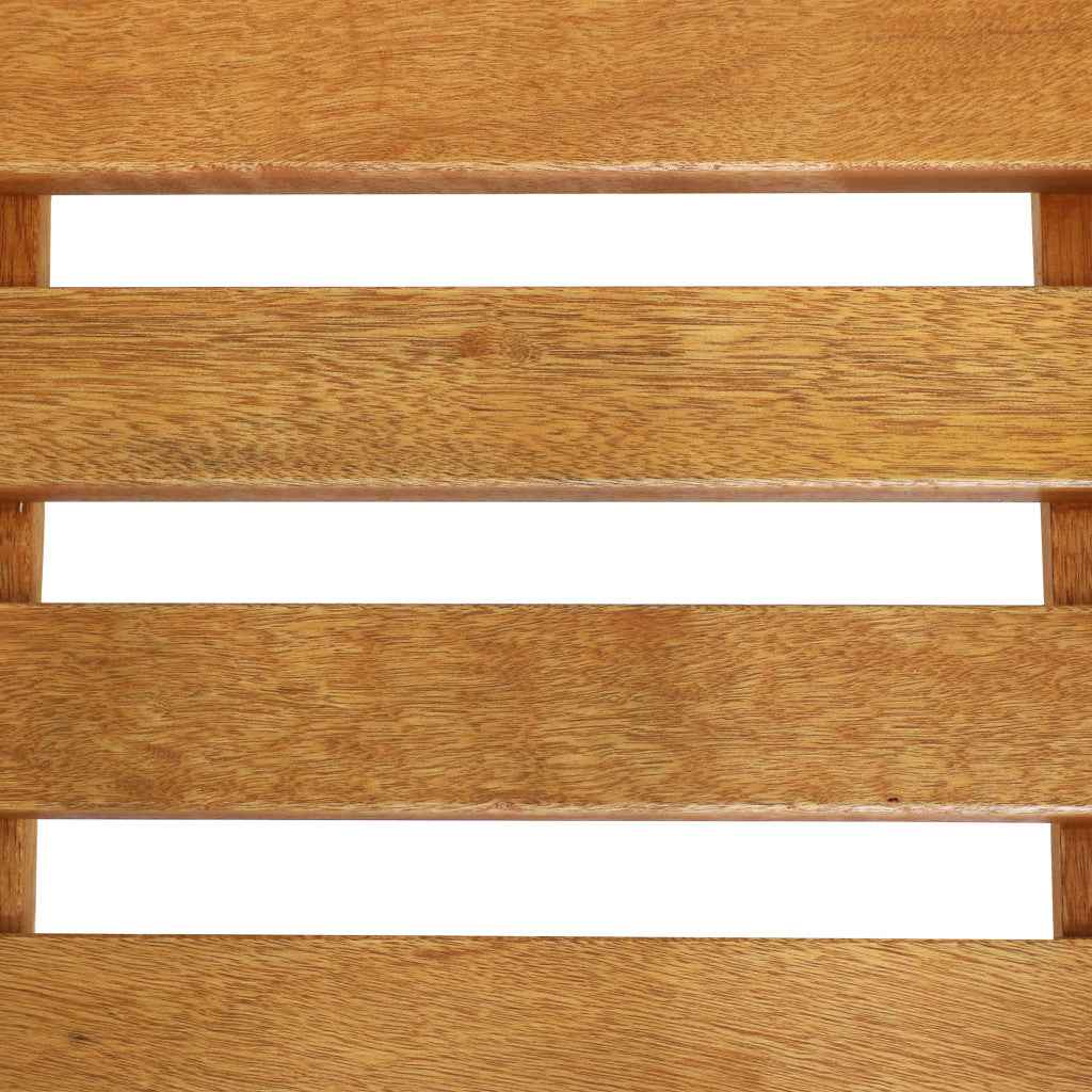 24" Brown Solid Wood Garden Art