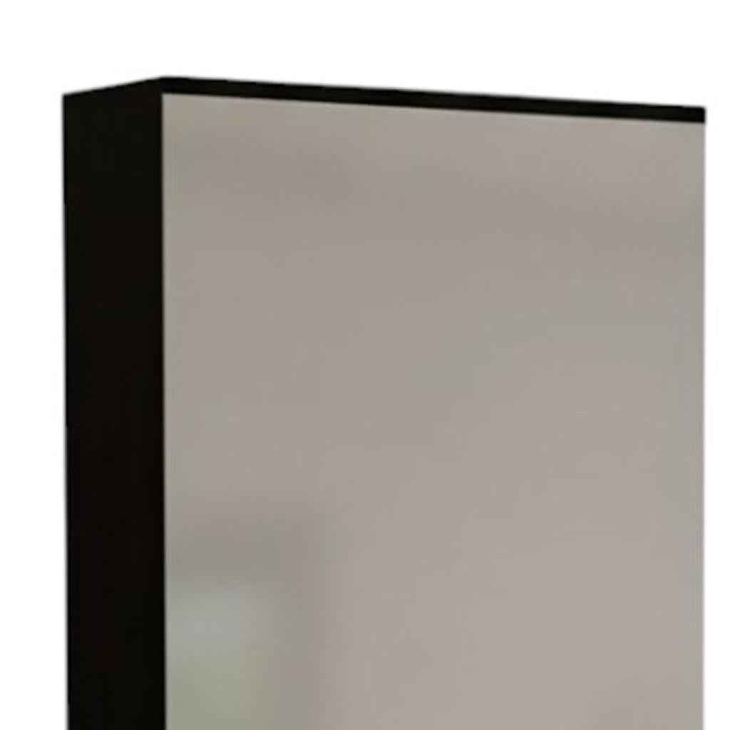 Dark Brown Ten Pair Wall Mounted WoodShoe Rack