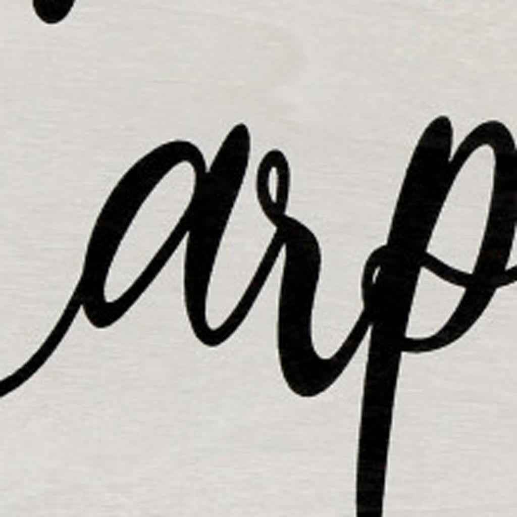 14" Gray Oval Serving Tray With Handles