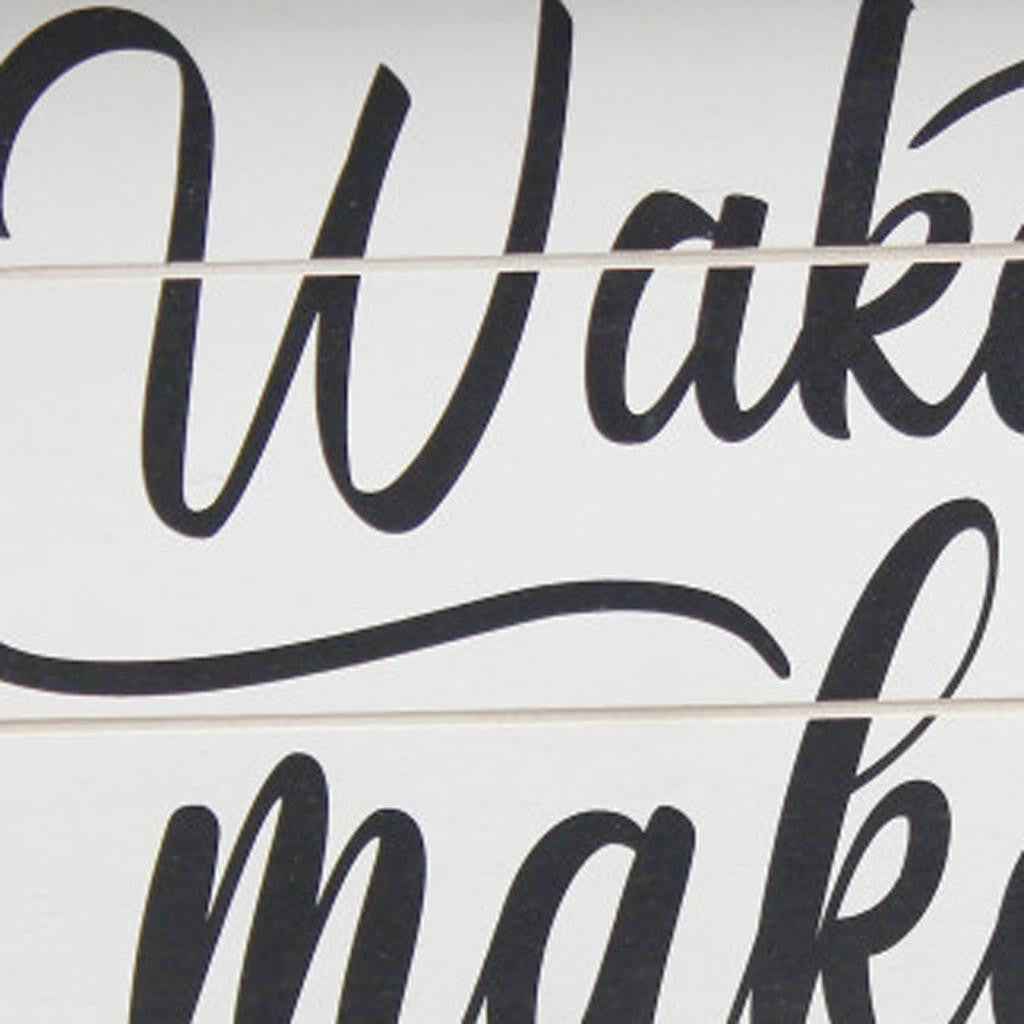 12" White Serving Tray With Handles