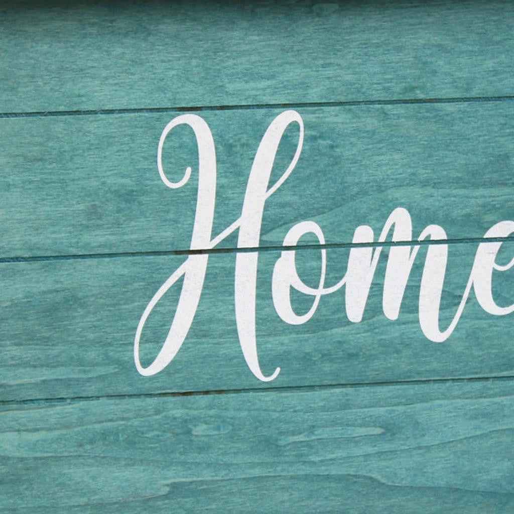 12" Blue Serving Tray With Handles