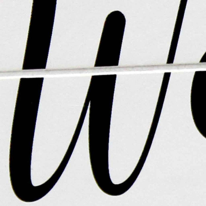 12" White Serving Tray With Handles