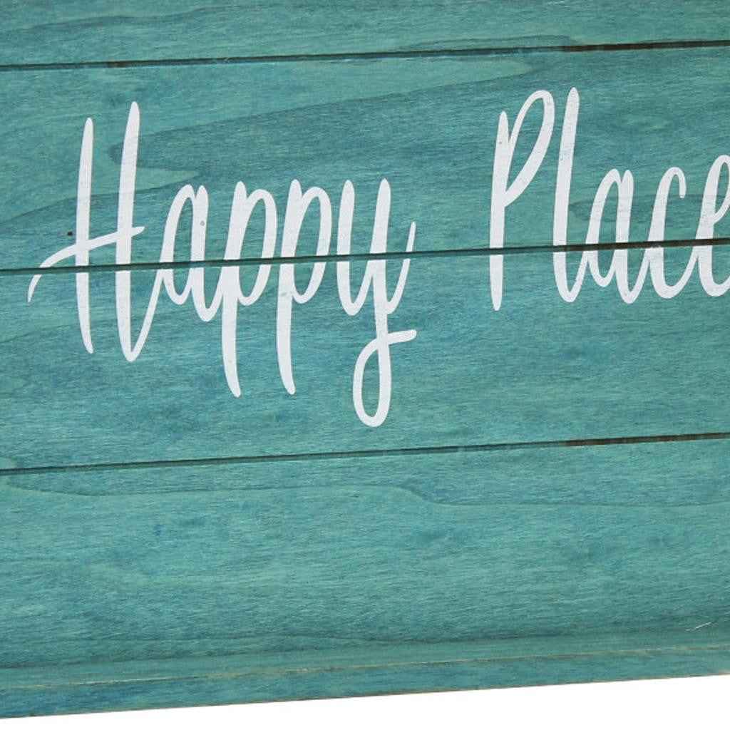 12" Blue Serving Tray With Handles