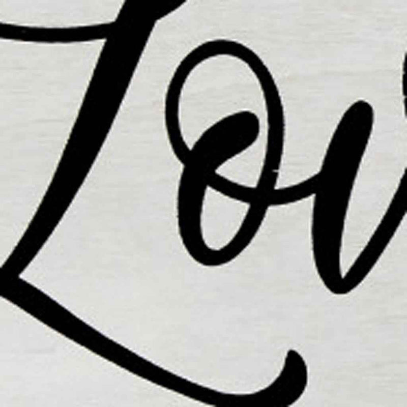 14" Gray Oval Serving Tray With Handles