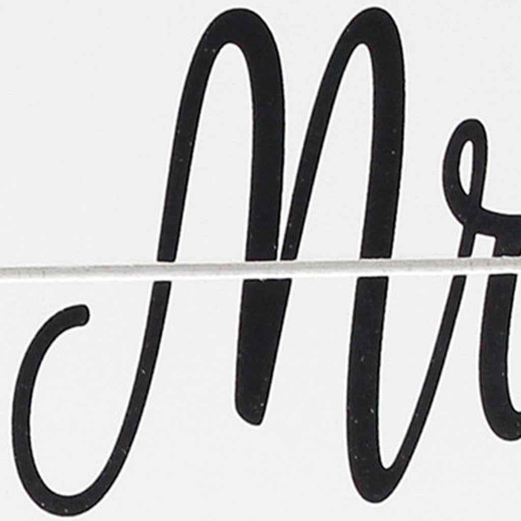 12" White Serving Tray With Handles