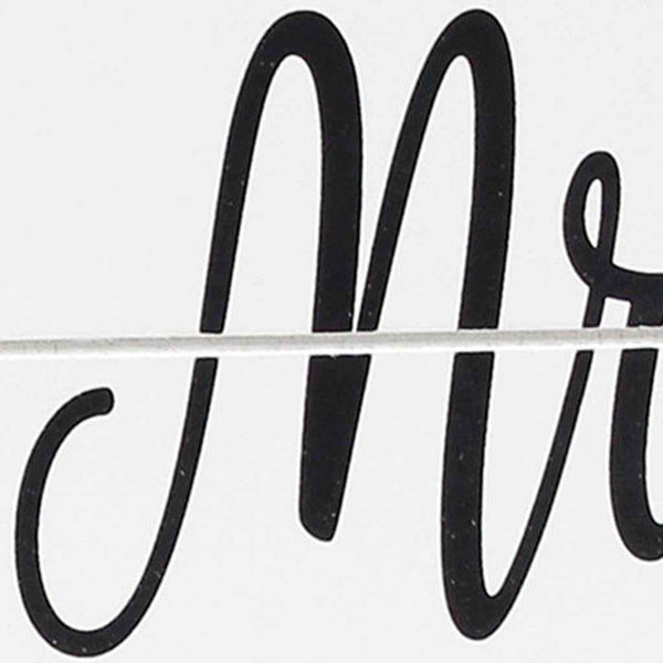 12" White Serving Tray With Handles