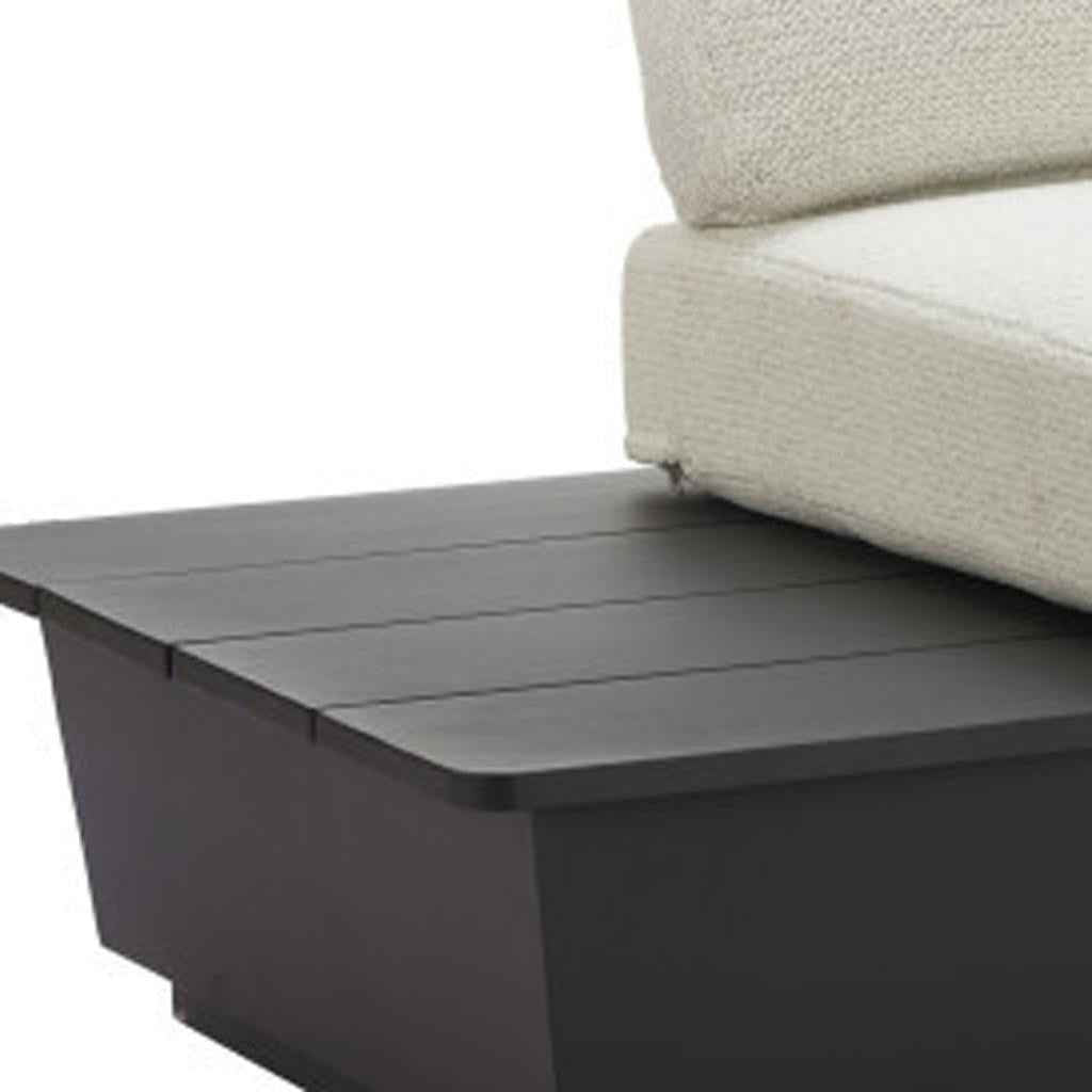 79" Beige Polypropylene Sofa