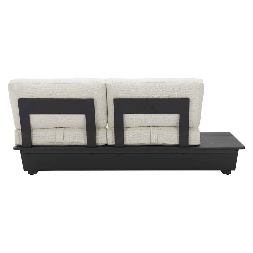 79" Beige Polypropylene Sofa