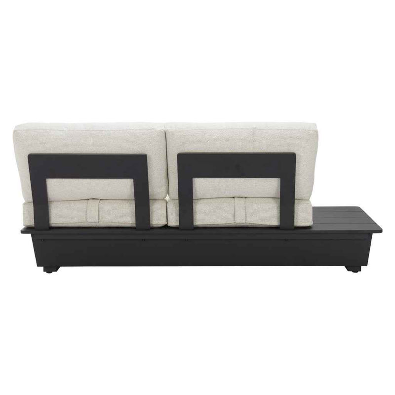 79" Beige Polypropylene Sofa
