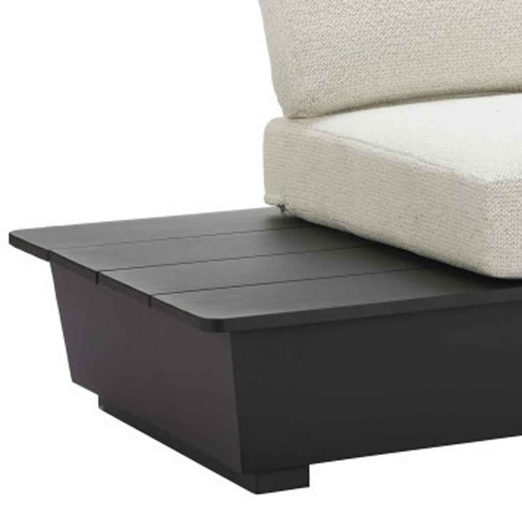 79" Beige Polypropylene Sofa