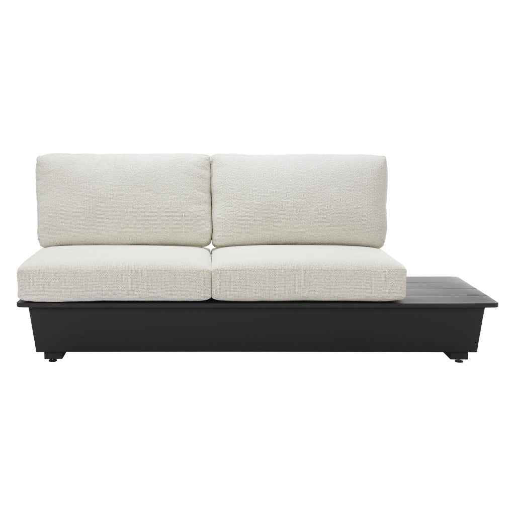 79" Beige Polypropylene Sofa