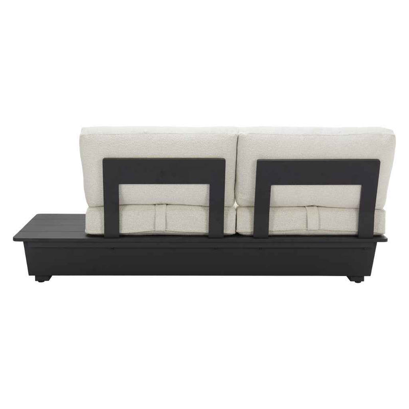 79" Beige Polypropylene Sofa