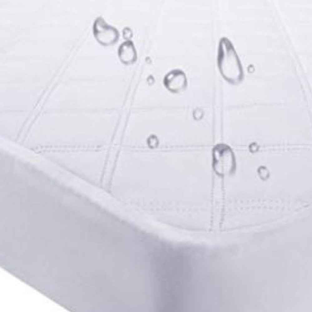 9" Waterproof Bamboo Terry Crib Mattress Pad Liner Mattress Cover Only.