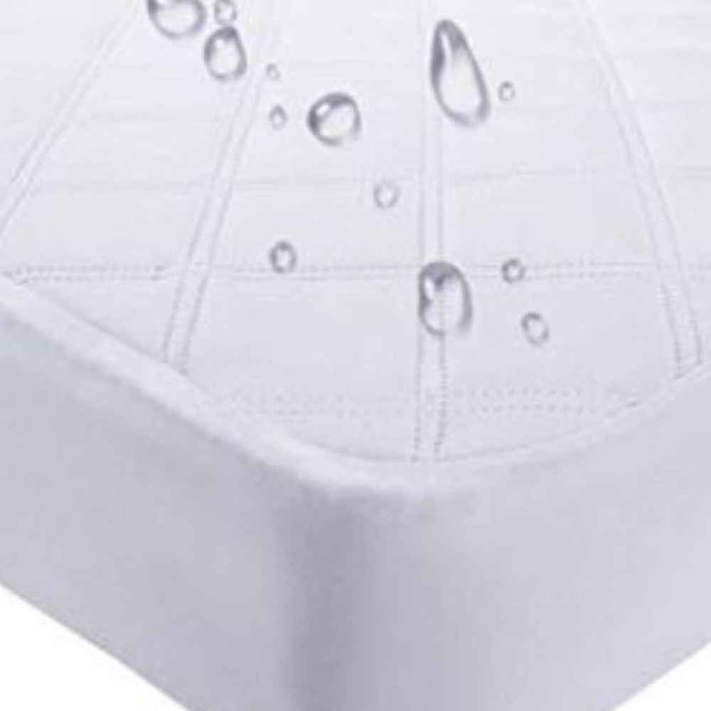 9" Waterproof Bamboo Terry Crib Mattress Pad Liner Mattress Cover Only.