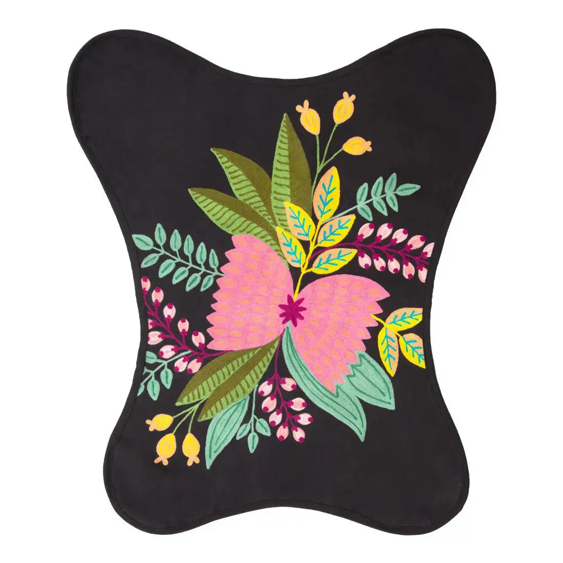 26" Black Tropical Butterfly Chair Homeroots Living Room