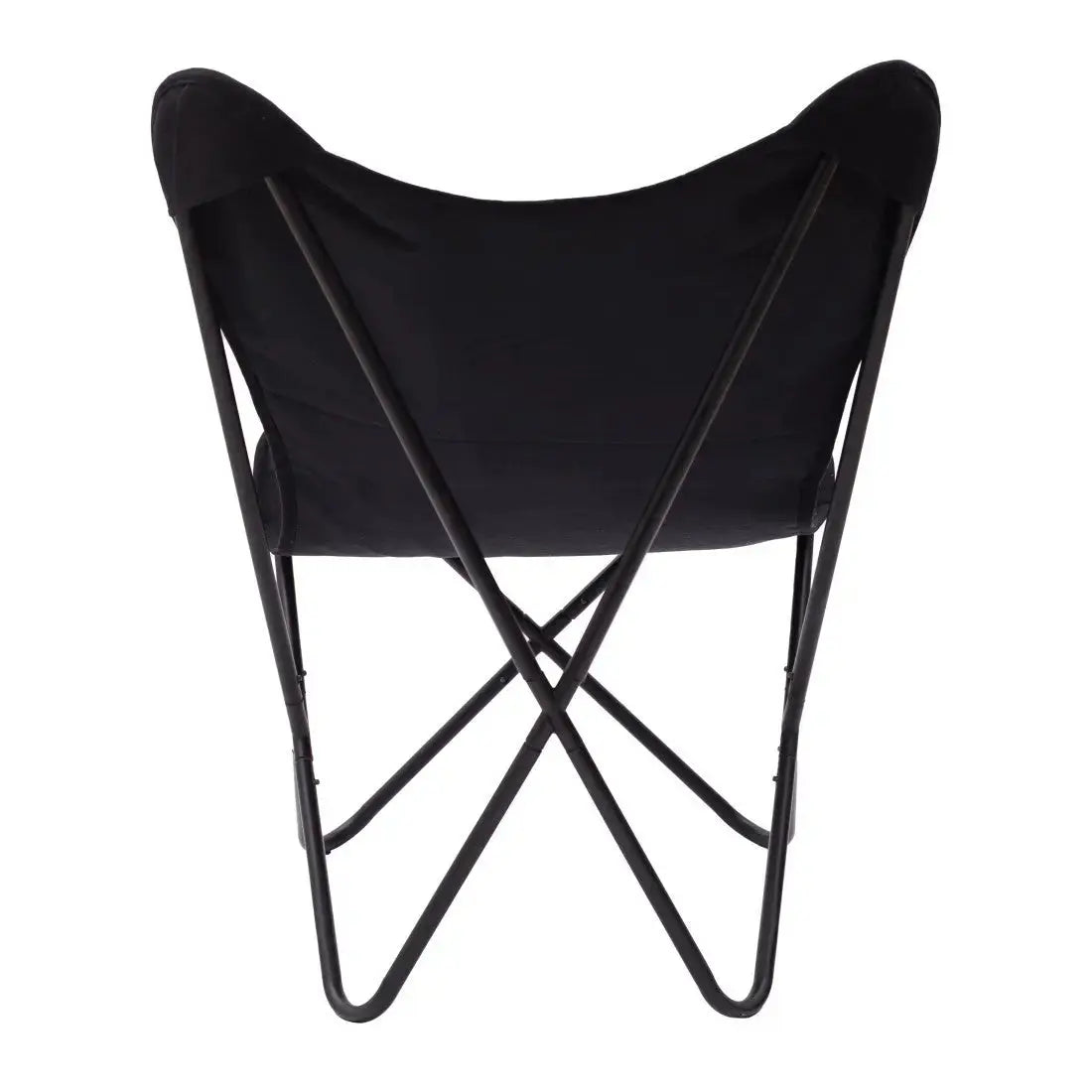 26" Black Tropical Butterfly Chair Homeroots Living Room