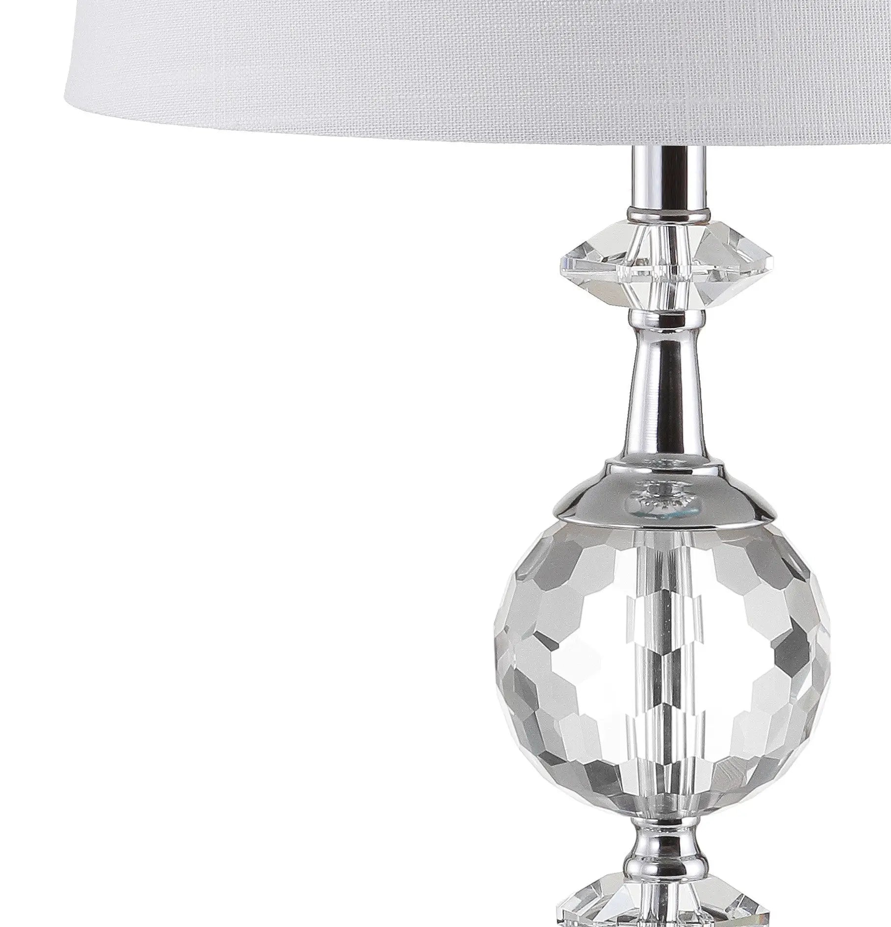 26" Silver Urn Bedside Lamp With Empire Shade Homeroots Lighting