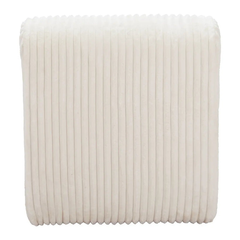 26" White Corduroy And Upholstered Lounge Chair Homeroots Living Room