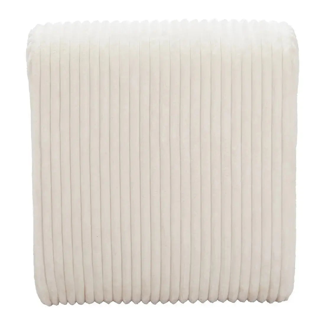 26" White Corduroy And Upholstered Lounge Chair Homeroots Living Room
