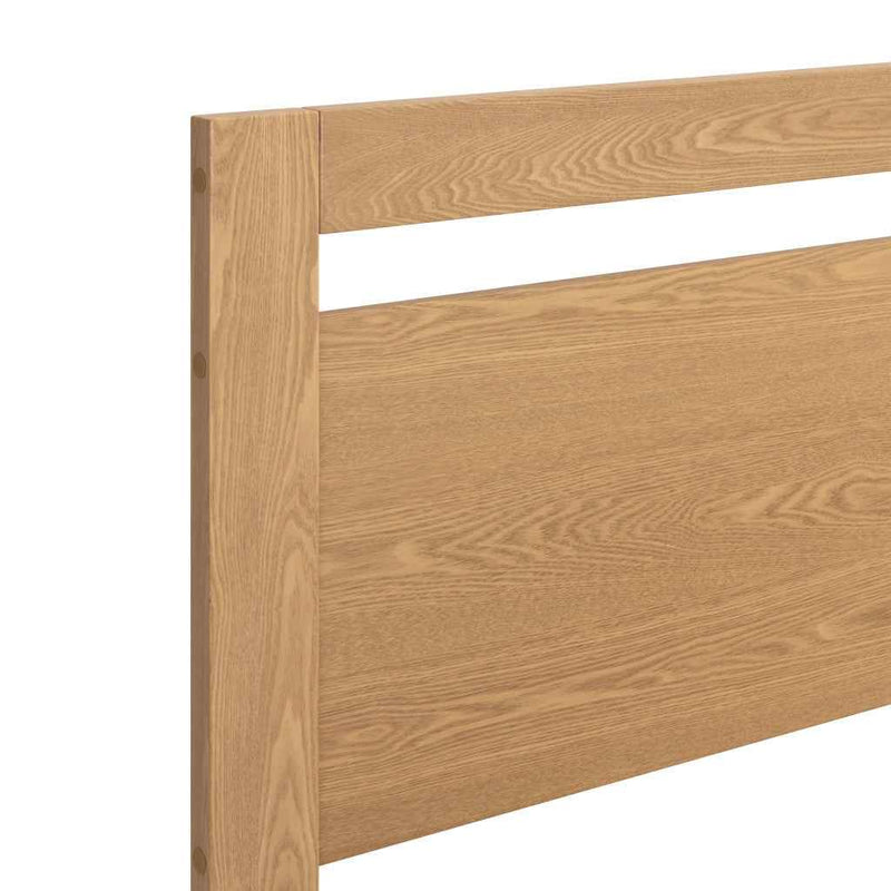 Brown Wood Queen Bed Frame