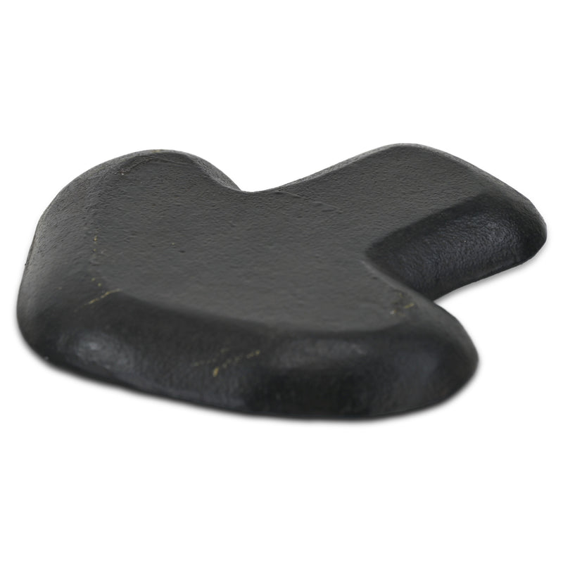 7" Black Cast Iron Handmade Trinket Tray