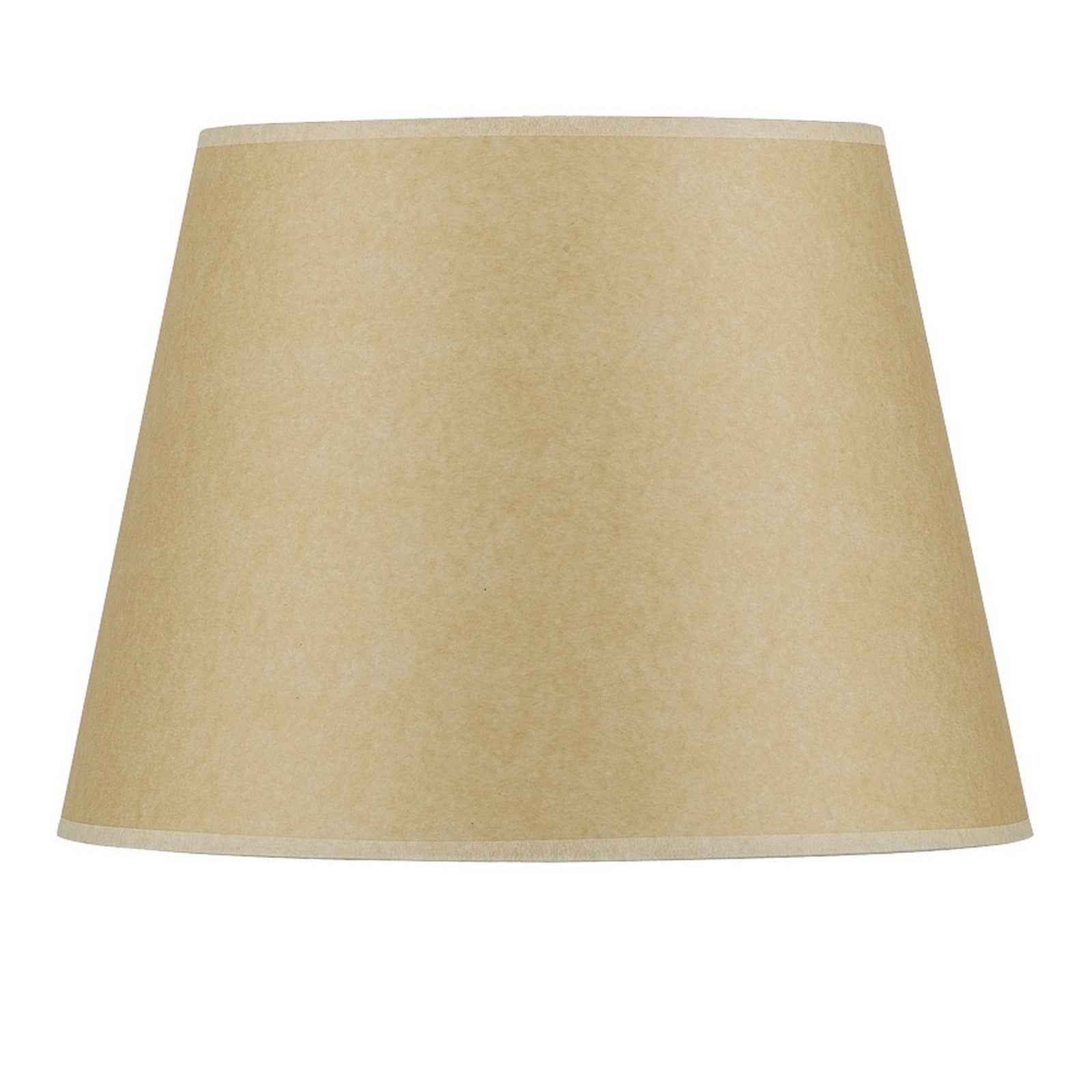 Tan Paper Hardback Empire Lamp Shade