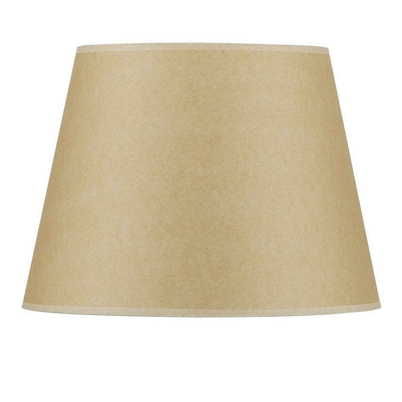 Tan Paper Hardback Empire Lamp Shade