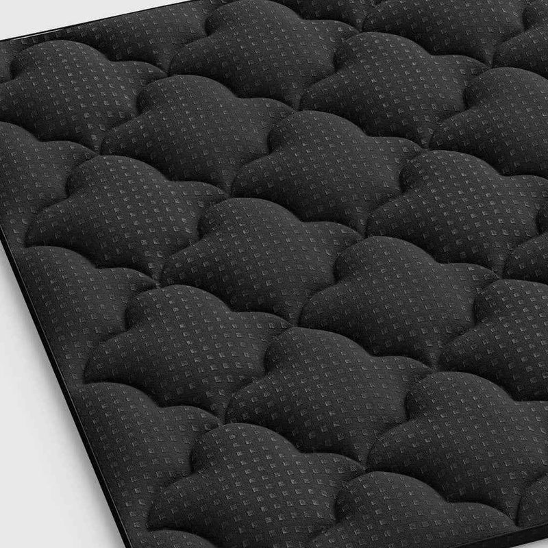 80" White Cotton Water Resistant Mattress topper with Removable Cover