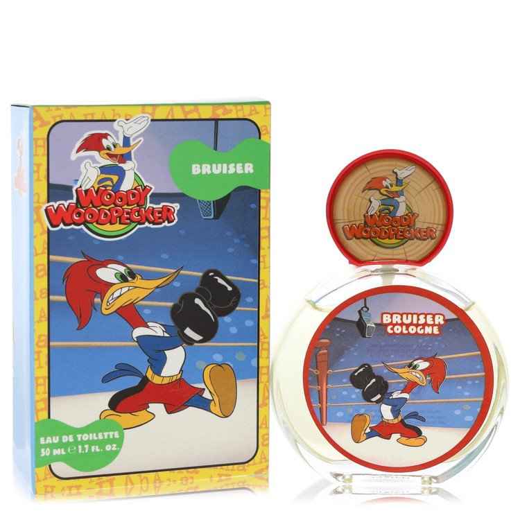 First American Brands  Woody Woodpecker Bruiser by First American Brands Eau De Toilette Spray 1.7 oz for Men for Fragrances for Men