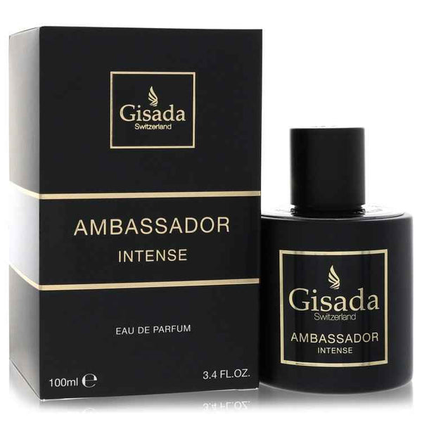 Gisada  Gisada Ambassador Intense by Gisada Eau De Parfum Spray 3.4 oz for Men for Fragrances for Men