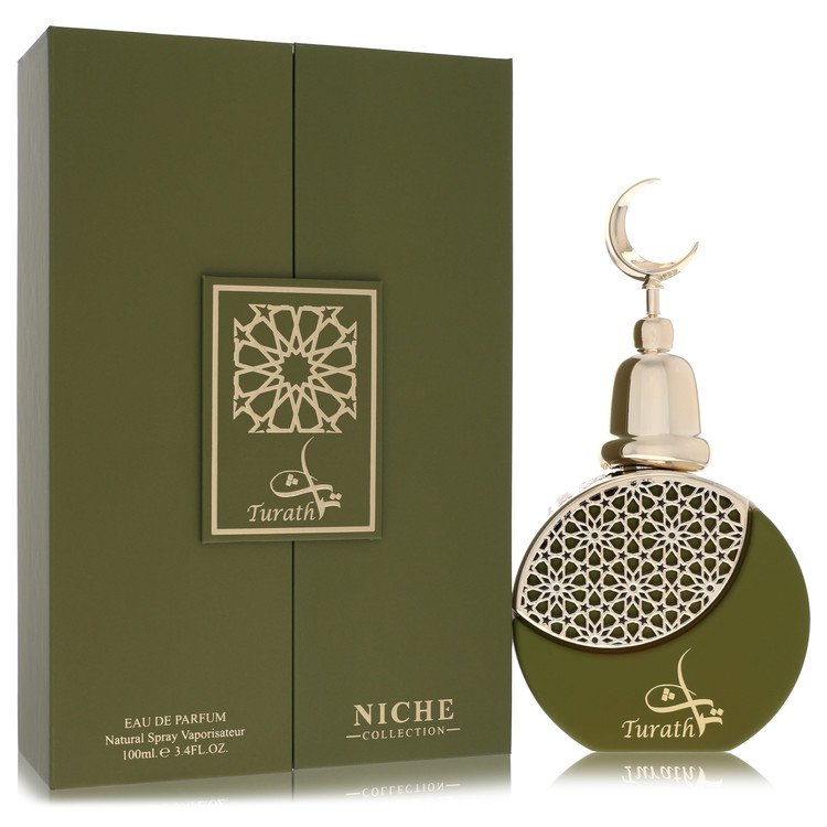 Khalis  Khalis Turath Niche Collection by Khalis Eau De Parfum Spray 3.4 oz for Men for Fragrances for Men Khalis